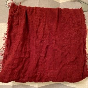 Burgundy Scarf
